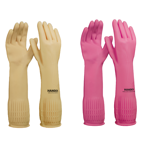 LUVA HANDEX HAND LÁTEX LONGA FLEX CA 48645