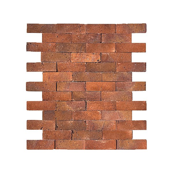 Revestimento Cerâmica Natural – Tijolinho Brick Sierre Rustici 7x22cm – 1m² (Rústico)