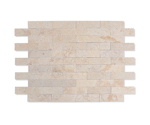 Revestimento Pedra Natural – Travertino Anticato Egito Importado 7x23cm – 1m² (MODELO EXCLUSIVO)