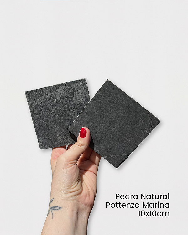 Revestimento Pedra Natural - Pottenza Marina 10x10cm - Amostra