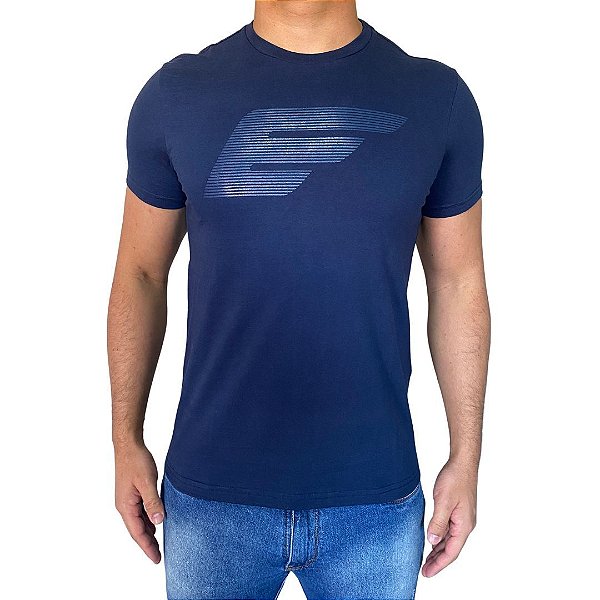 Camiseta - Ellus Azul Marinho