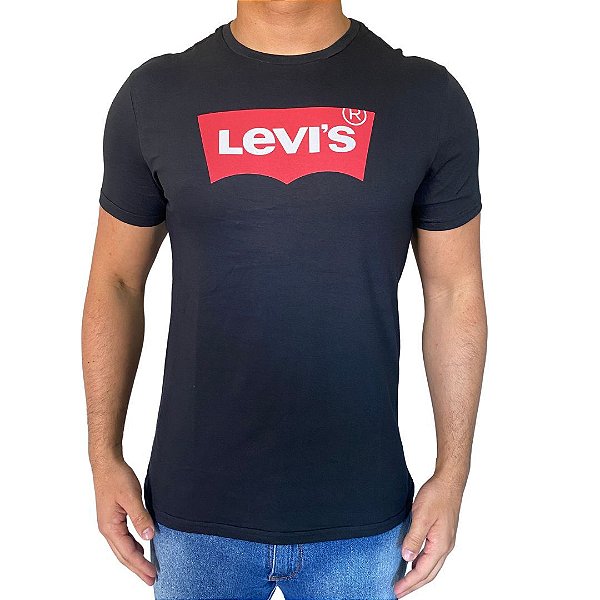 Camiseta - Levi`S Preta