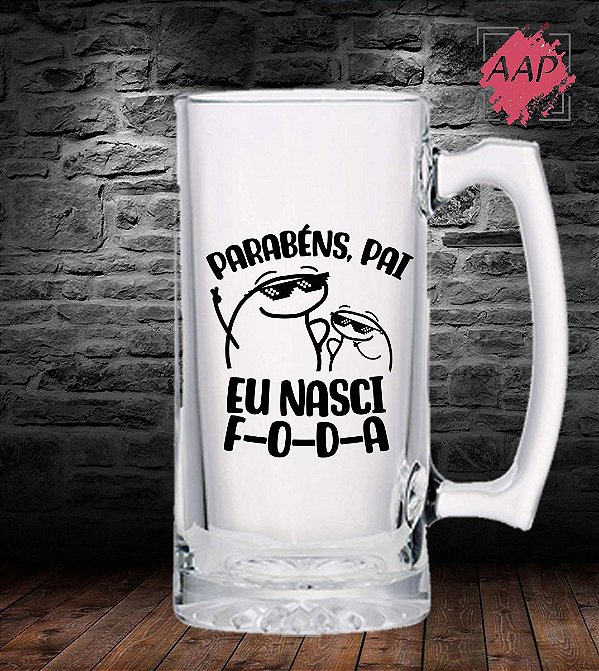 Caneca de Chopp Dias dos Pais