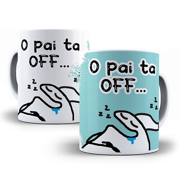 Caneca de Porcelana Dia dos Pais