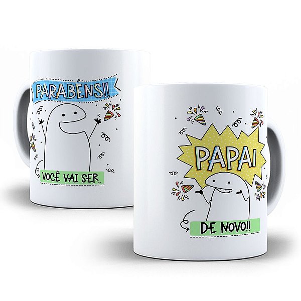 Caneca de Porcelana Dia dos Pais