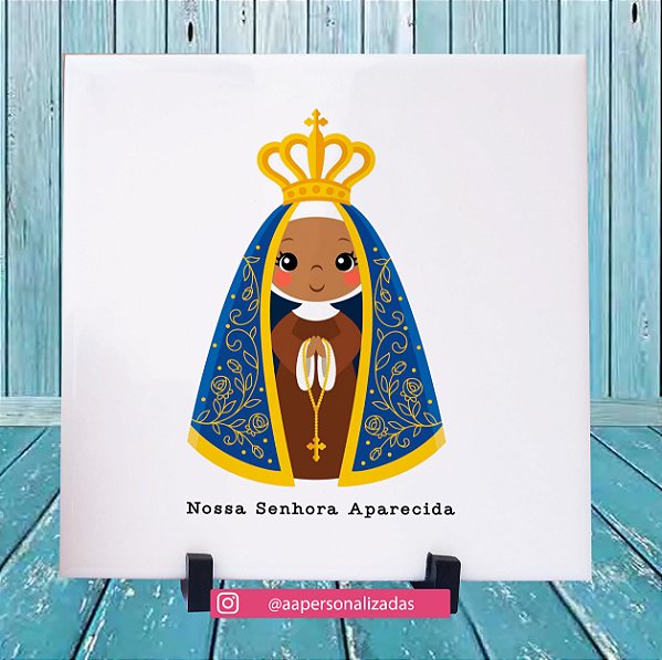 Azulejo Nossa Senhora  Aparecida