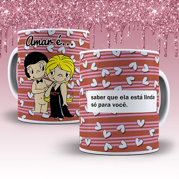 Caneca de Porcelana Dia dos Namorados
