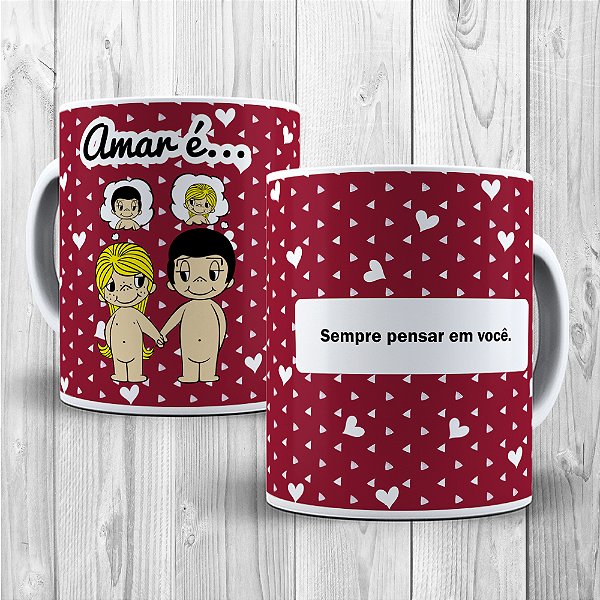 Caneca de Porcelana Dia dos Namorados