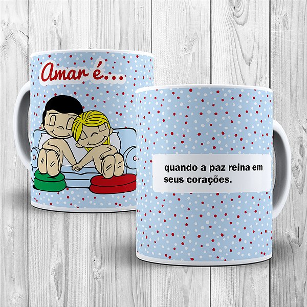 Caneca de Porcelana Dia dos Namorados