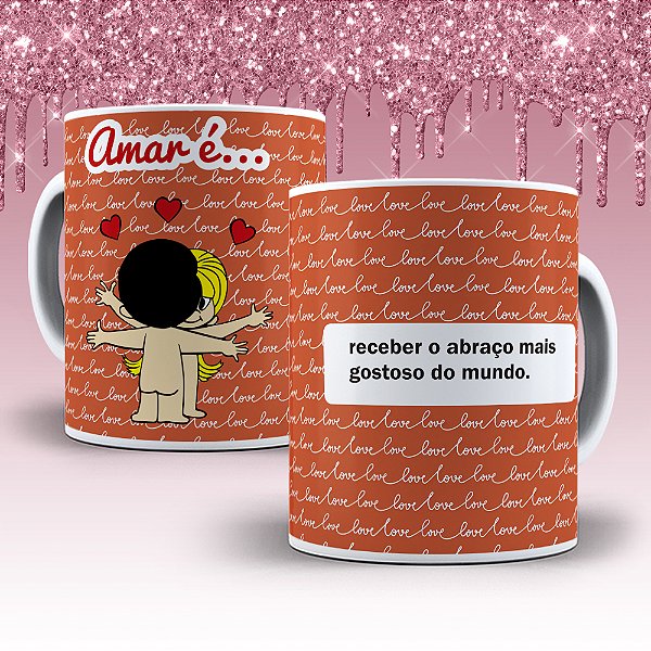 Caneca de Porcelana Dia dos Namorados