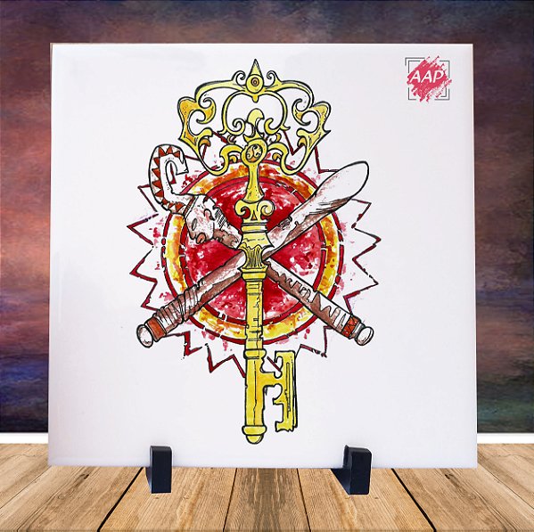 Azulejo Orixá Bará