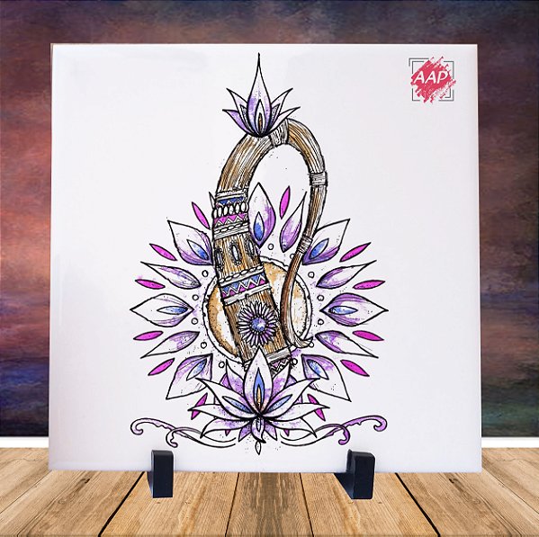 Azulejo Orixá Nanã