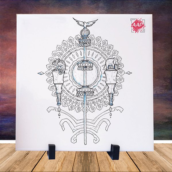 Azulejo Orixá Oxalufã