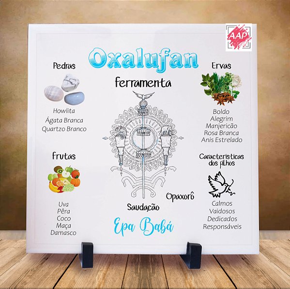 Azulejo Orixá Oxalufã