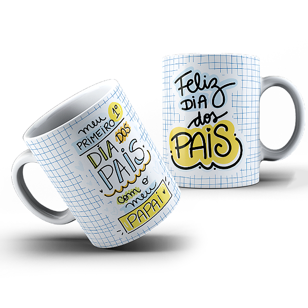 Caneca de Porcelana Dia dos Pais