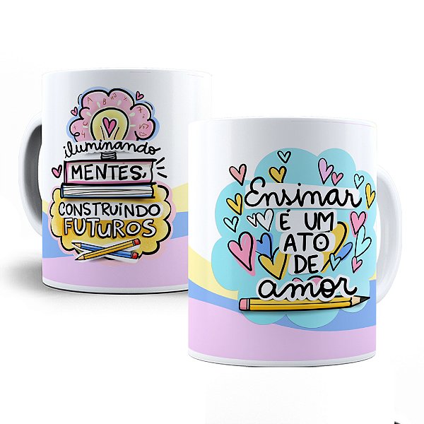 Caneca de Porcelana Dia dos Professores