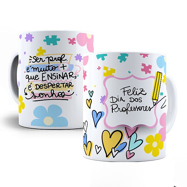 Caneca de Porcelana Dia dos Professores