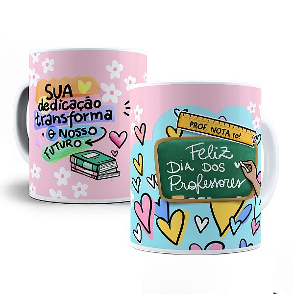 Caneca de Porcelana Dia dos Professores
