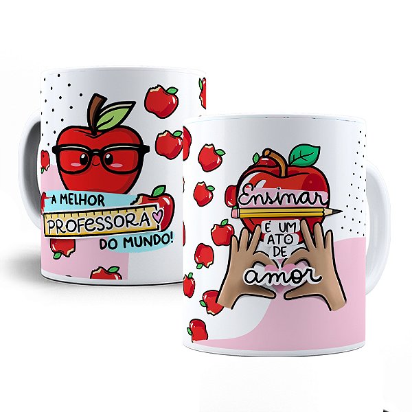 Caneca de Porcelana Dia dos Professores