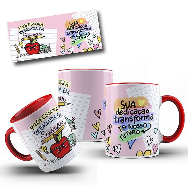 Caneca de Porcelana Dia dos Professores