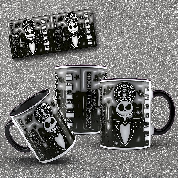 Caneca de Porcelana Halloween