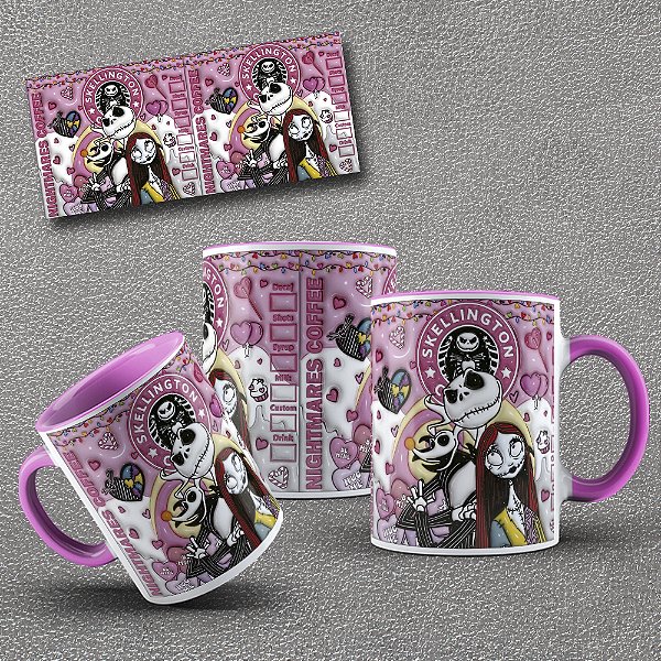 Caneca de Porcelana Halloween