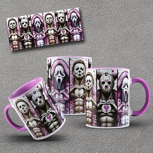 Caneca de Porcelana Halloween