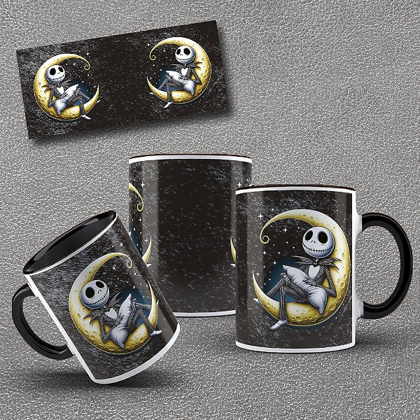 Caneca de Porcelana Halloween