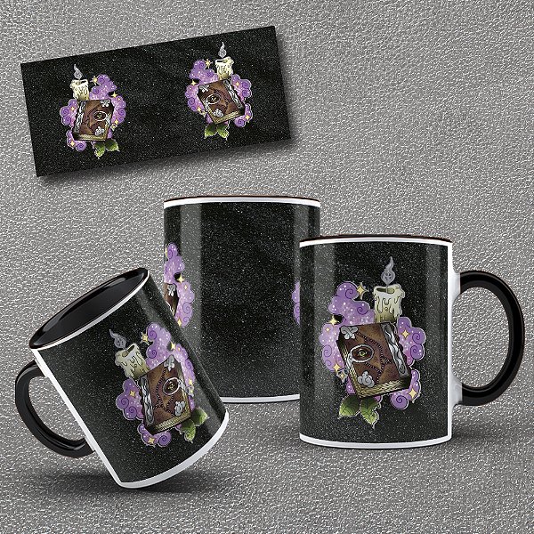 Caneca de Porcelana Halloween