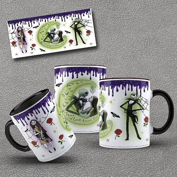 Caneca de Porcelana Halloween