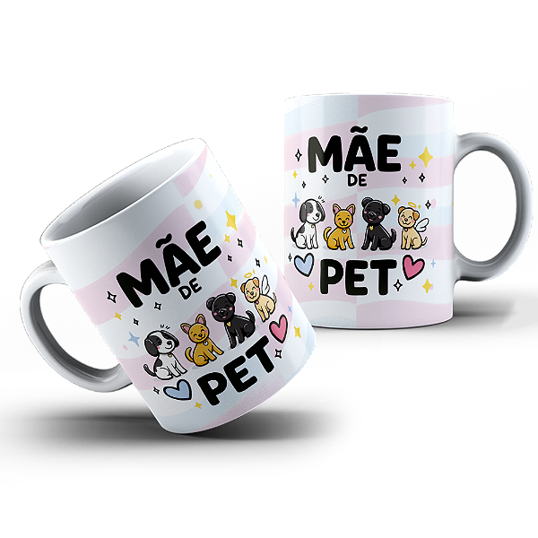 Caneca de Porcelana Dia das Mães
