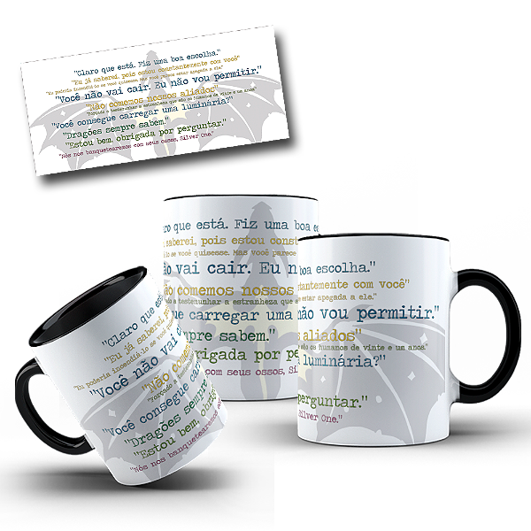 Caneca Porcelana Quarta Asa