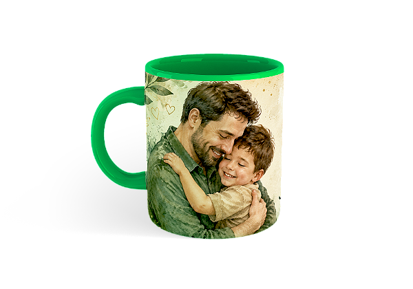 Caneca de Porcelana Dia dos Pais