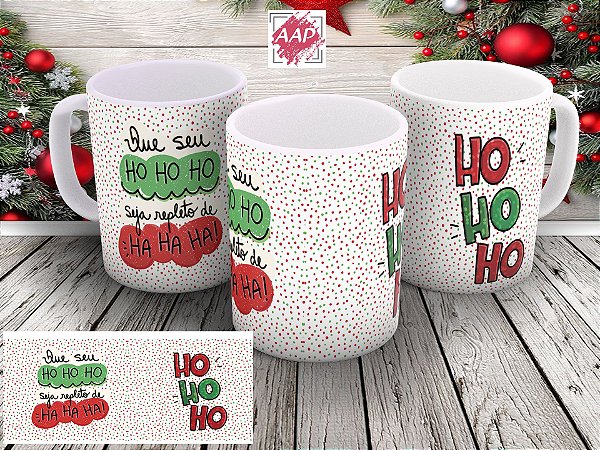 Caneca de Porcelana Natal