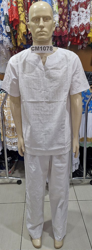 Conjunto Masculino Em Tricoline - CM1078