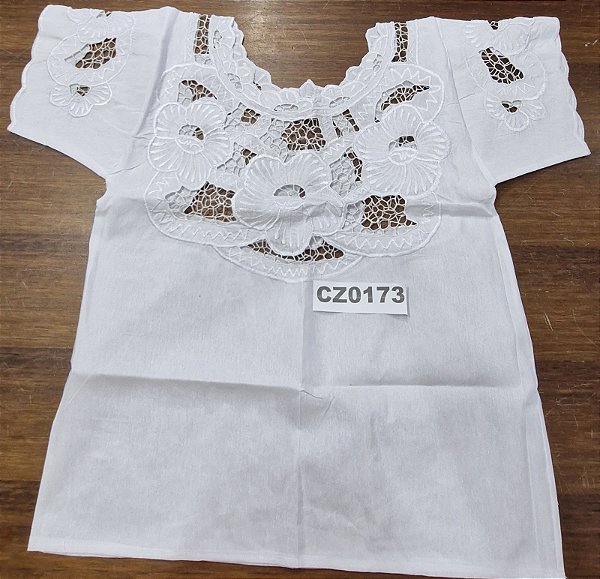 Camisu Em Rechilieu Branco S/Fio - CZ0173