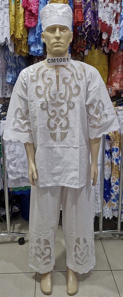 Conjunto Masculino Em Rechilieu S/Fio - CM1081