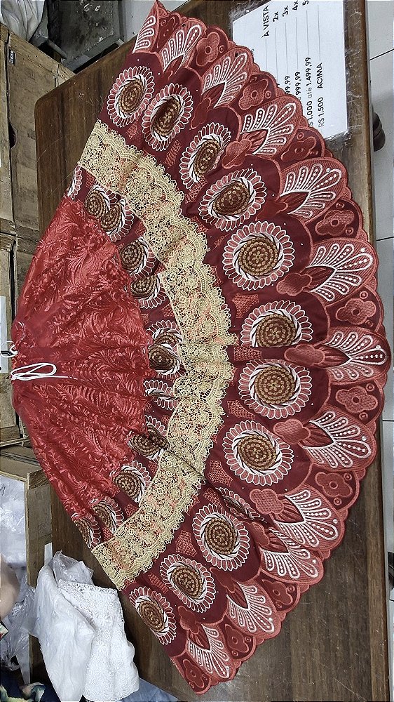Saia Em Renda Africana - SEA043