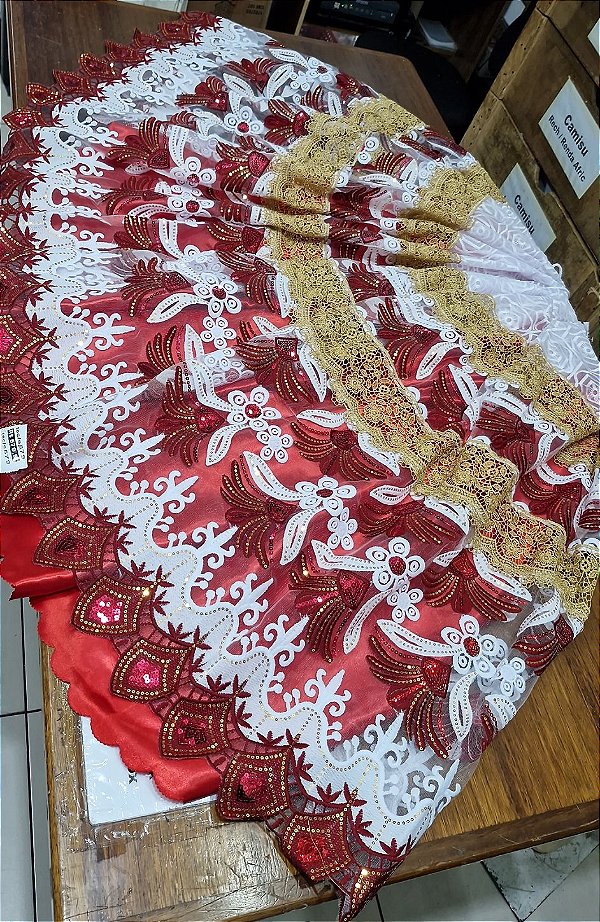 Saia Em Renda Africana - SEA046