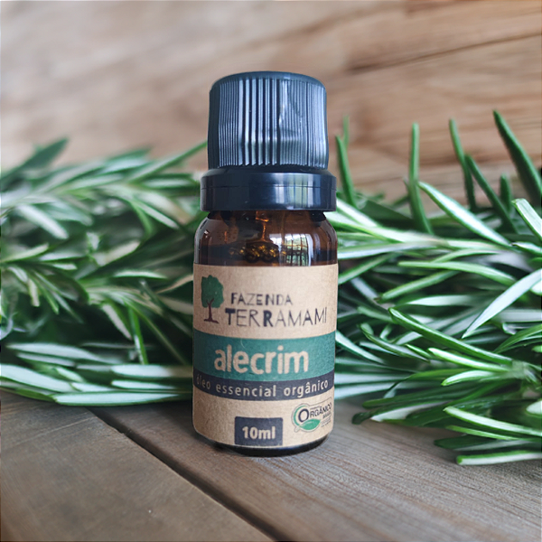 Óleo Essencial Orgânico de Alecrim 10ml