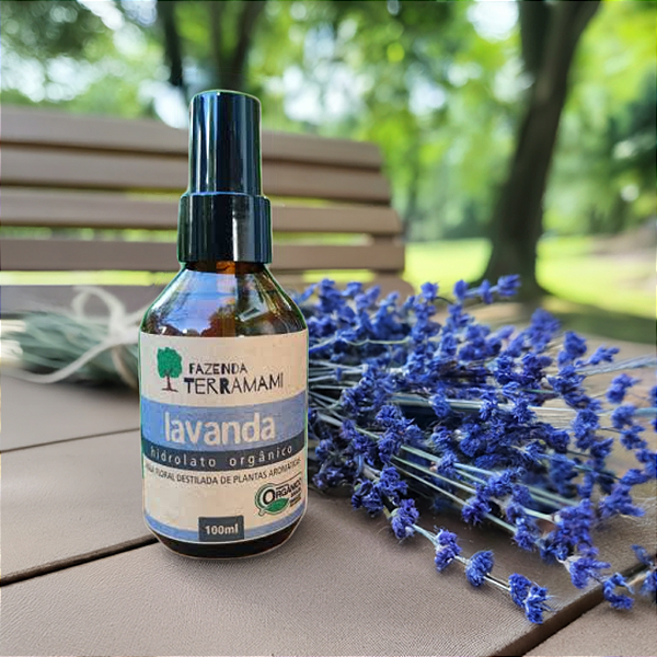 Hidrolato Orgânico de Lavanda 100ml