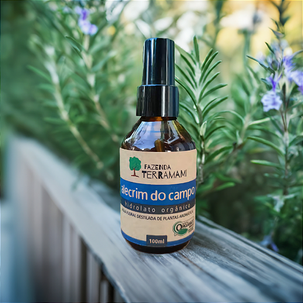 Hidrolato Orgânico de Alecrim do Campo 100ML