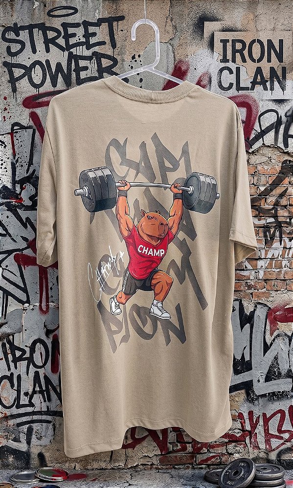 Camiseta Capivara RX Jerk Caqui