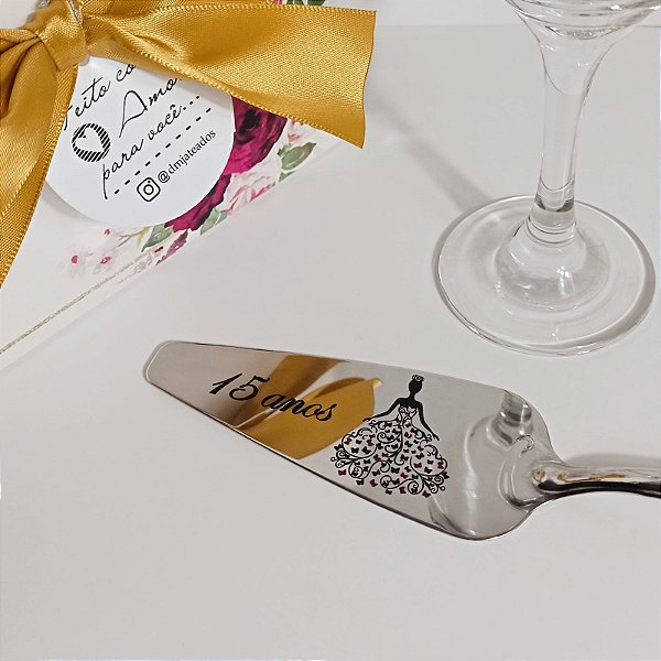 Espátula para Bolo Personalizada - impressão Uv Colorida