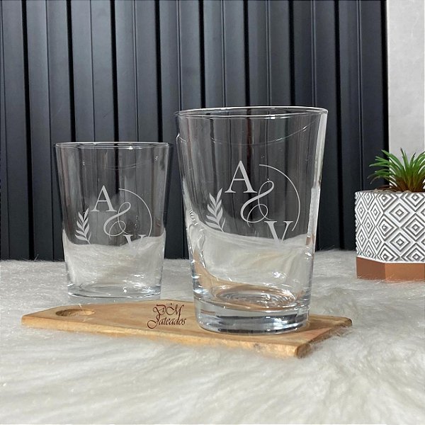 Copo caldereta 300ml personalizada - Arte jateada ( Unidade)