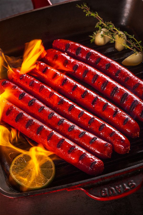 Salsicha AllBeef Angus 100% bovina 🇺🇸 - 500g