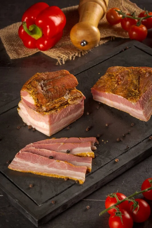 Bacon peça 350g em Dobro