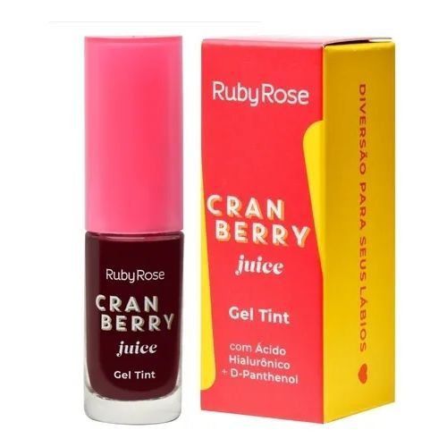 Ruby Rose Gel Tint Cran Berry Ácido Hialuronico E D-Panthenol
