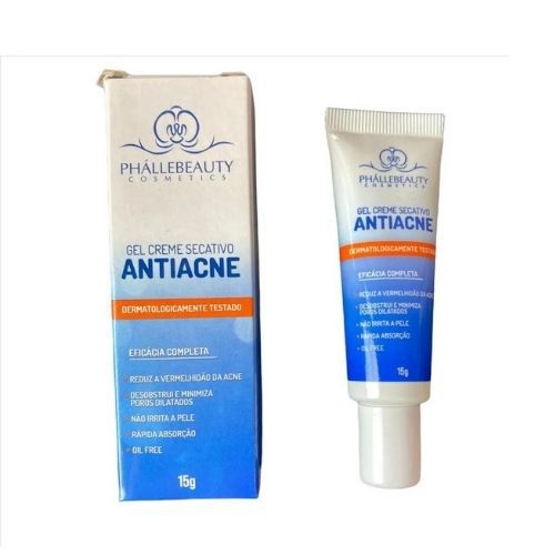 Gel Anti Acne  Secativo Oil Free Phallebeuty - PH0555