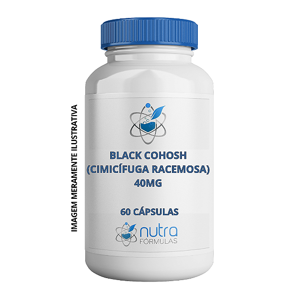 BLACK COHOSH (CIMICÍFUGA RACEMOSA) 40MG - 60 CÁPSULAS
